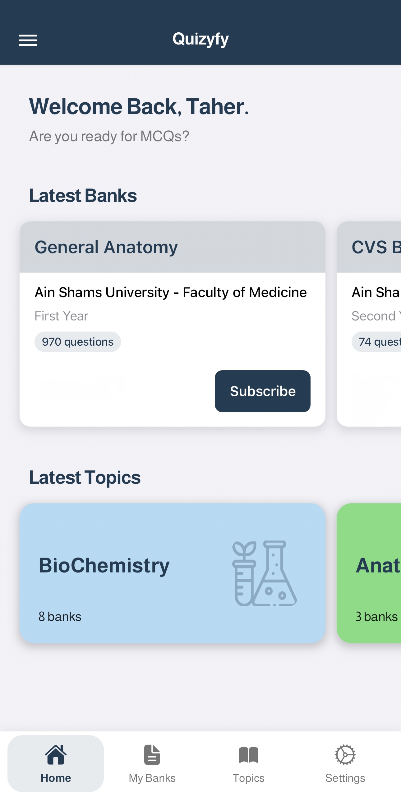 Quizyfy App Screenshot
